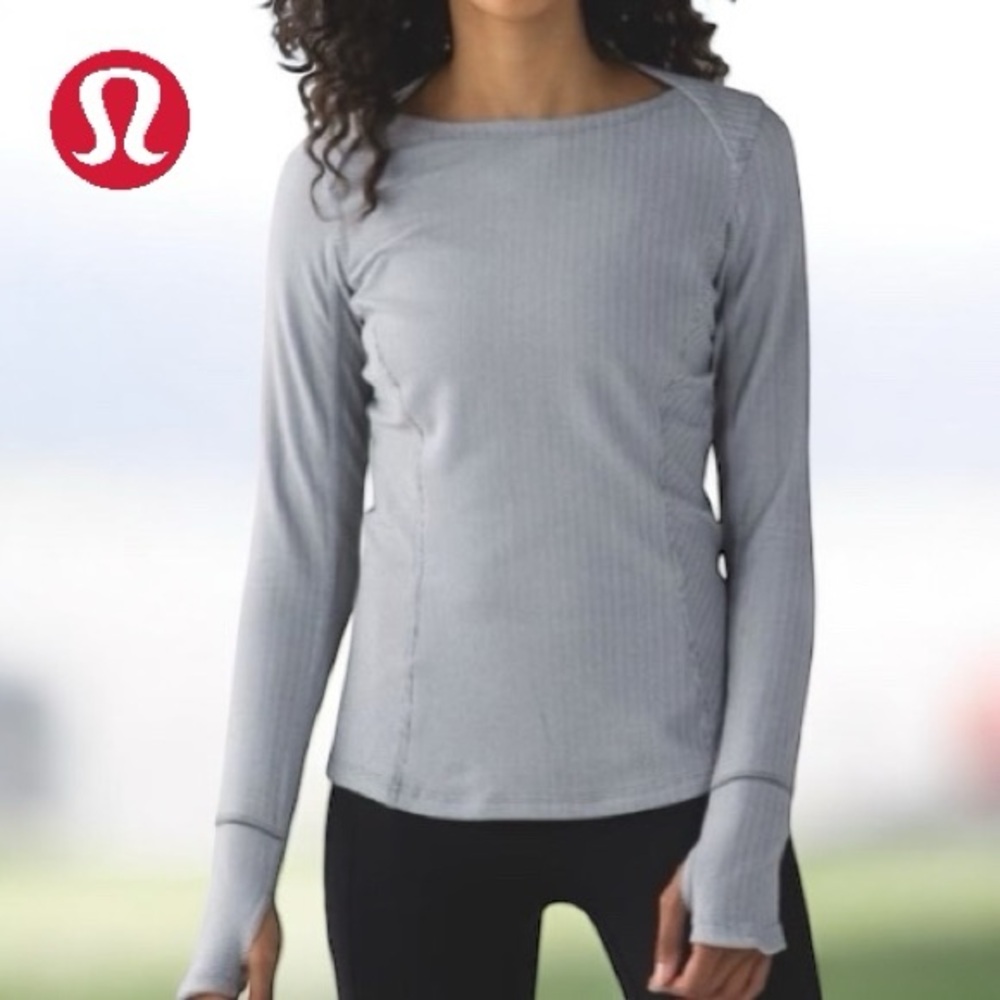 Lululemon Kanto Catch Me Long Sleeve Size 8